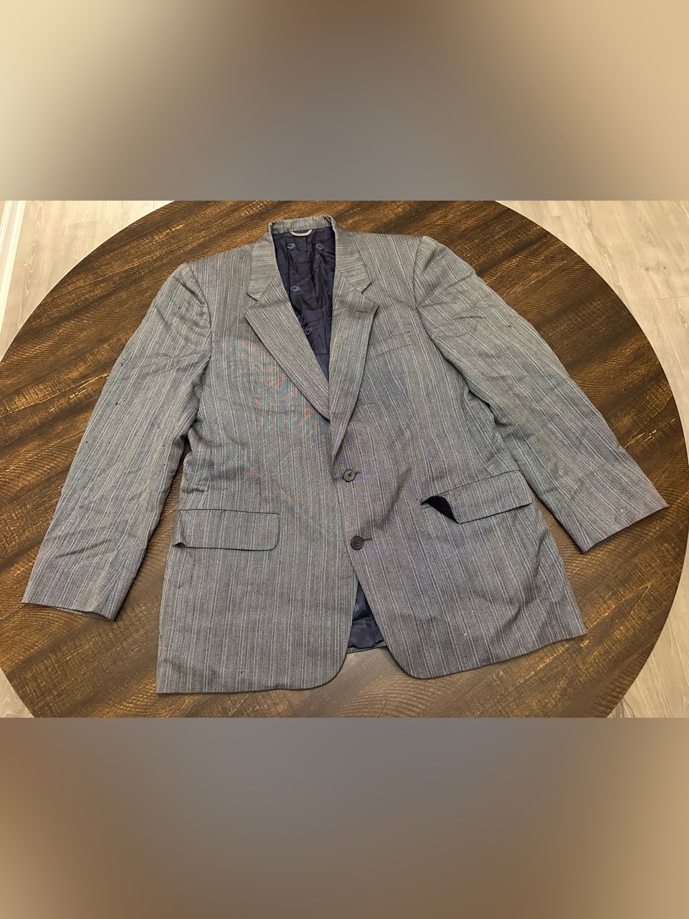 Christian Dior Monsieur Blazer Men's Gray-Thrashed-42 Regular